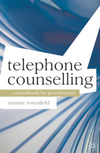 Omslagafbeelding: Telephone Counselling 1st edition 9780230303362