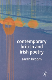 Omslagafbeelding: Contemporary British and Irish Poetry 1st edition 9781403906755