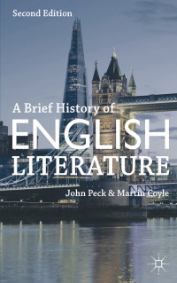 Cover image: A Brief History of English Literature 2nd edition 9781137352668