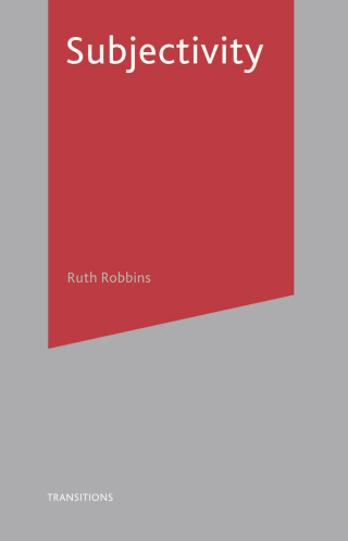 Imagen de portada: Subjectivity 1st edition 9781137612045