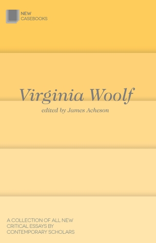 Cover image: Virginia Woolf 1st edition 9781137430823