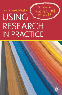 Titelbild: Using Research in Practice 1st edition 9780230278646