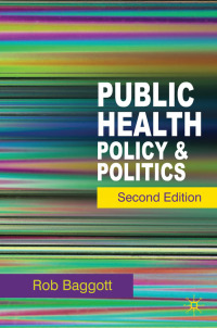 Cover image: Public Health 2nd edition 9780230537934