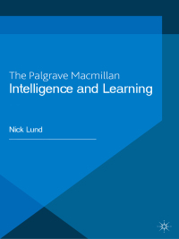 Cover image: Intelligence and Learning 1st edition 9780230249448
