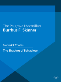 Titelbild: Burrhus F. Skinner 1st edition 9780230218666