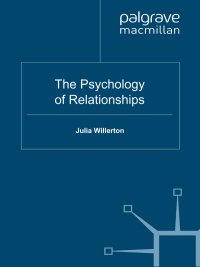 Titelbild: The Psychology of Relationships 1st edition 9780230249417