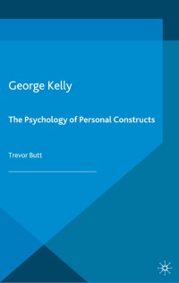 Cover image: George Kelly 1st edition 9781349876228