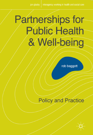 Cover image: Partnerships for Public Health and Well-being 1st edition 9780230202252