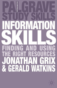 Cover image: Information Skills 1st edition 9780230222502