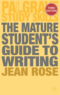 Imagen de portada: The Mature Student's Guide to Writing 3rd edition 9780230297876