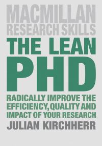 Immagine di copertina: The Lean PhD 1st edition 9781352002829