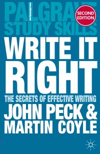 Cover image: Write it Right 2nd edition 9780230373846