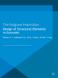 Cover image: Design of Structural Elements 2nd edition 9780230217713