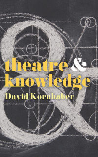 Cover image: Theatre and Knowledge 1st edition 9781352008302