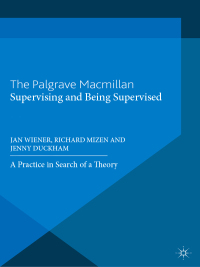 Omslagafbeelding: Supervising and Being Supervised 1st edition 9780333962695