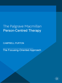 Cover image: Person-Centred Therapy 1st edition 9780333969168