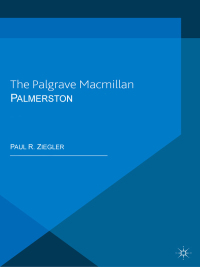 Cover image: Palmerston 1st edition 9780333676264