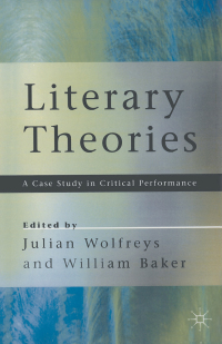 Imagen de portada: Literary Theories 1st edition 9780333663011