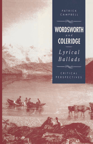 Cover image: Wordsworth and Coleridge: The Lyrical Ballads 1st edition 9780333522585