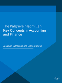 Cover image: Key Concepts in Accounting and Finance 1st edition 9781403915320