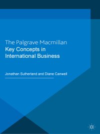 Cover image: Key Concepts in International Business 1st edition 9781403915344