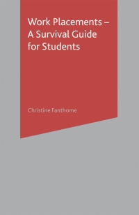 Cover image: Work Placements - A Survival Guide for Students 1st edition 9781403934345