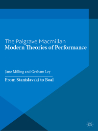 Imagen de portada: Modern Theories of Performance 1st edition 9780333775417