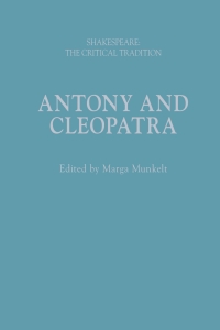 Cover image: Antony and Cleopatra 1st edition 9781474257008