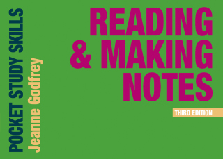 Cover image: Reading and Making Notes 3rd edition 9781350321854