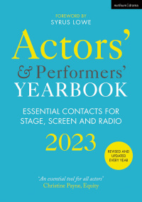 Cover image: Actors' and Performers' Yearbook 2023 1st edition 9781350288263