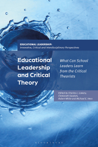 Imagen de portada: Educational Leadership and Critical Theory 1st edition 9781350353428