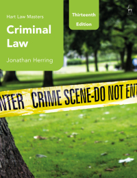 Imagen de portada: Criminal Law 13th edition 9781350356542