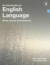 Cover image: An Introduction to English Language 5th edition 9781350380127