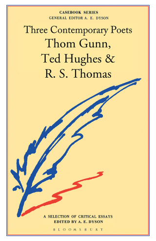 Cover image: Three Contemporary Poets: Thom Gunn, Ted Hughes and R.S. Thomas 1st edition 9780333319437