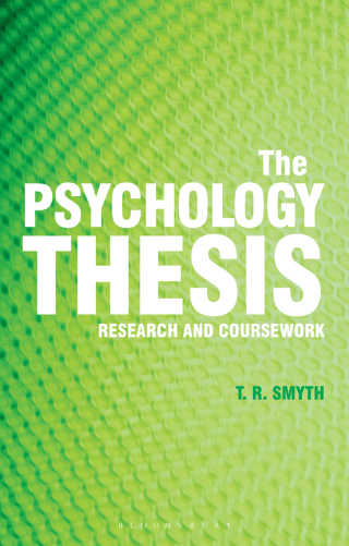 表紙画像: The Psychology Thesis 1st edition 9780230008427
