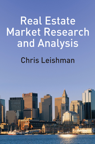 Cover image: Real Estate Market Research and Analysis 1st edition 9780333980866