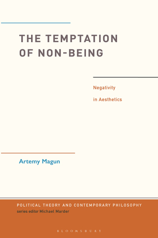 Cover image: The Temptation of Non-Being 1st edition 9781350429987