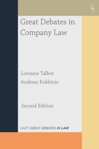 Imagen de portada: Great Debates in Company Law 2nd edition 9781350440272