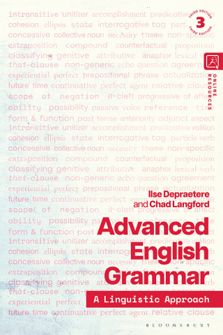 Cover image: Advanced English Grammar 3rd edition 9781350451209