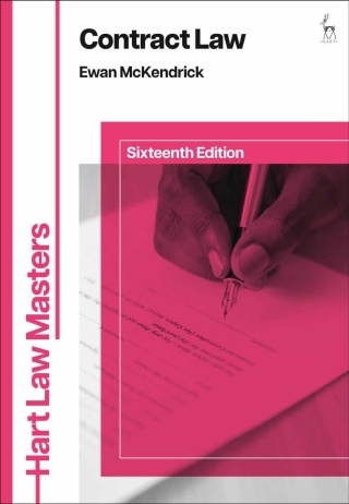 Cover image: Contract Law 16th edition 9781350508217