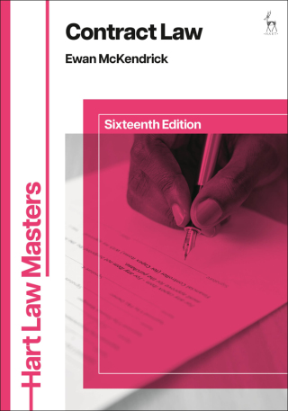 Cover image: Contract Law 16th edition 9781350508217