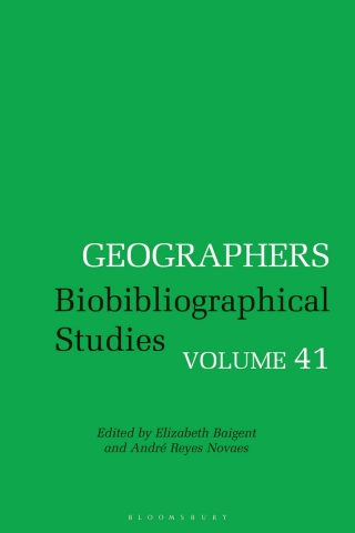 Imagen de portada: Geographers 1st edition 9781350515680