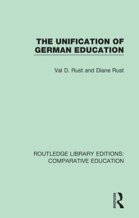 Immagine di copertina: The Unification of German Education 1st edition 9781138544949