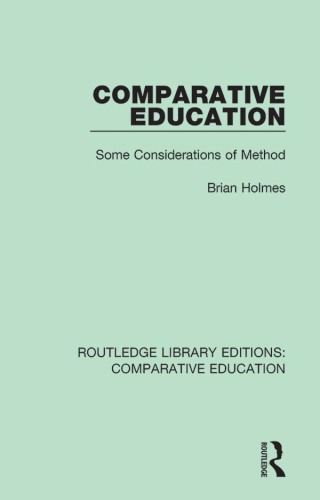 Imagen de portada: Comparative Education 1st edition 9781138544055