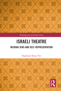 Cover image: Israeli Theatre 1st edition 9781032007212