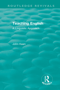 Cover image: Teaching English 1st edition 9781138500389