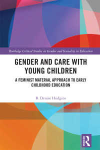 Imagen de portada: Gender and Care with Young Children 1st edition 9780367670818