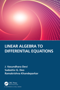 Cover image: Linear Algebra to Differential Equations 1st edition 9780815361466