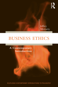 Cover image: Business Ethics 1st edition 9781138498129