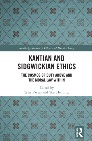 Cover image: Kantian and Sidgwickian Ethics 1st edition 9781138498099